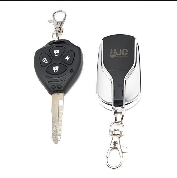 Premium Anti-Theft Security Kit for Motorcycles Black Plastic
