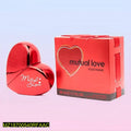 Mutual Love Perfume for Women 50ML Heart Shaped Bottle