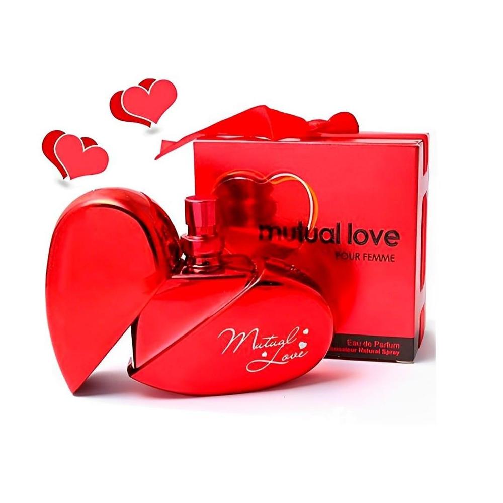 Mutual Love Perfume for Women 50ML Heart Shaped Bottle