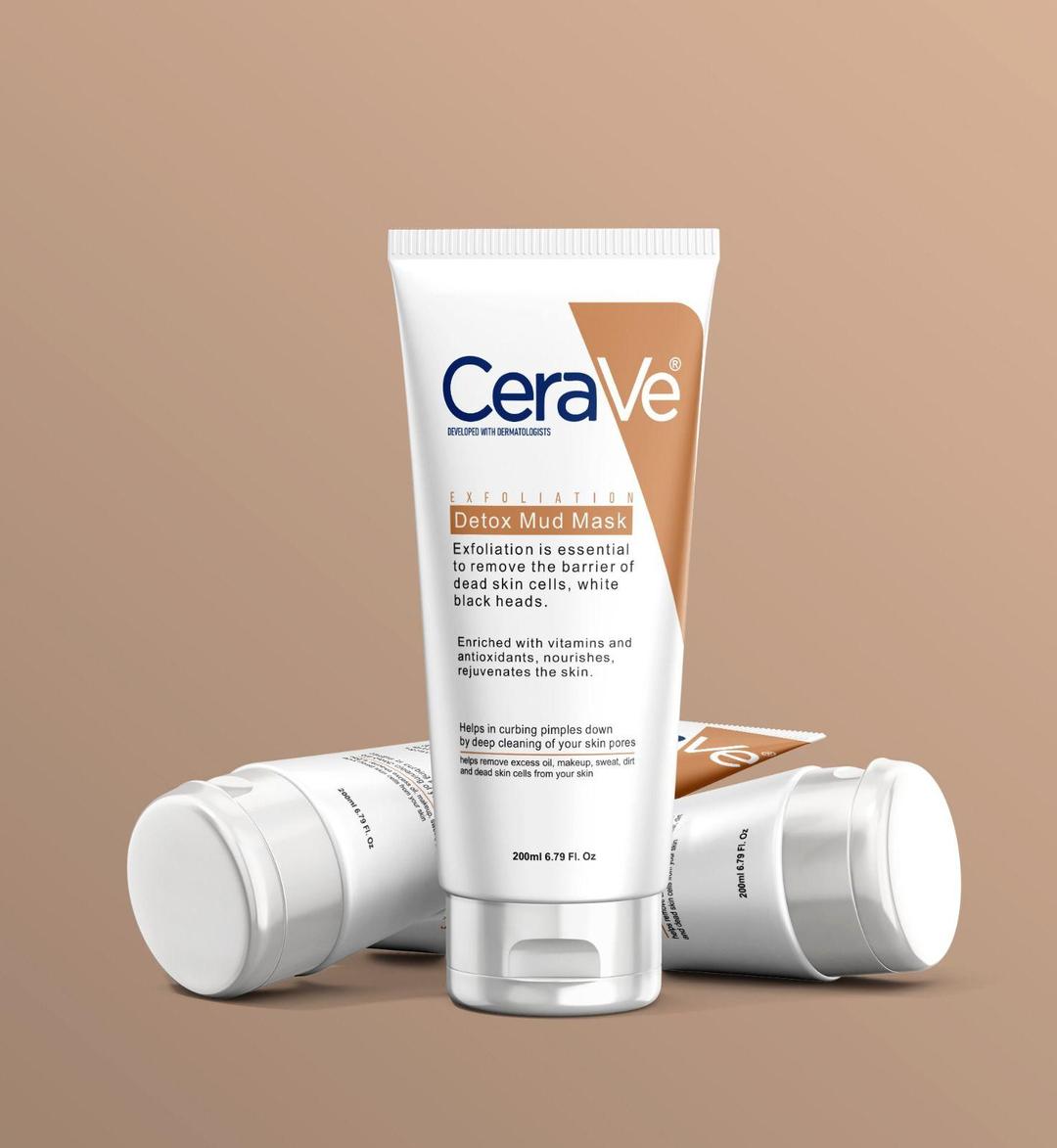 CeraVe Detox Mud Mask 200ml Exfoliator for All Skin Types
